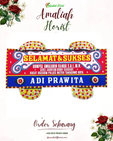 Papan Bunga Ucapan Selamat Dempo
